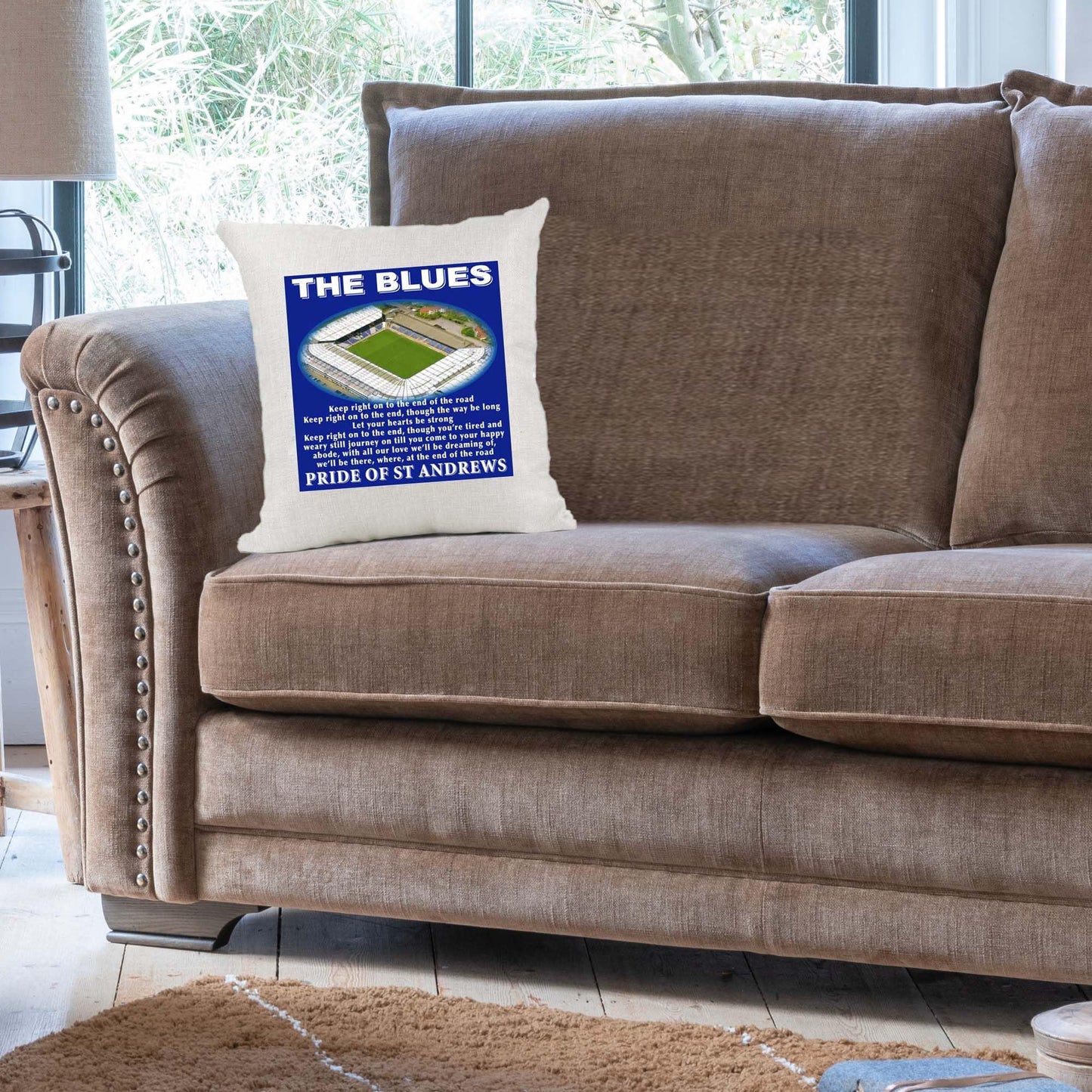 Birmingham Football Anthem Song Chant Cushion Cover Gift
