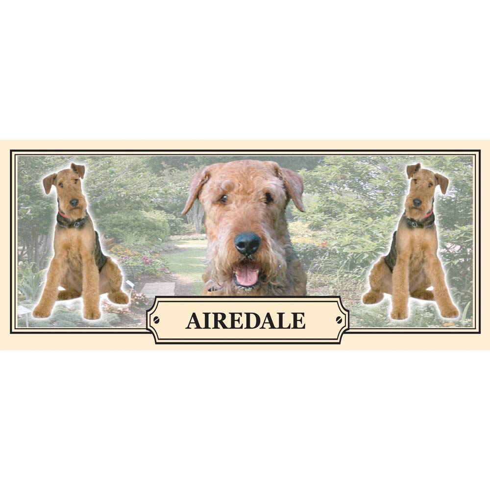 Airedale Terrier Dog Breed Gift Mug with Treats