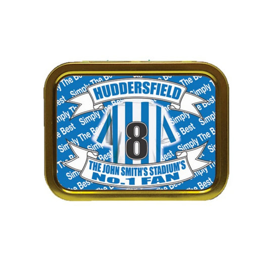 Huddersfield Football Shirt Tobacco Storage Tin & Products