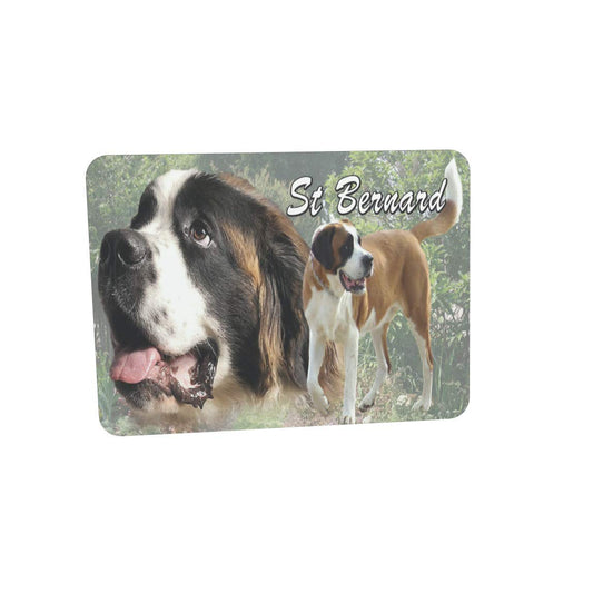 St Bernard Dog Breed Mouse Mat Gift