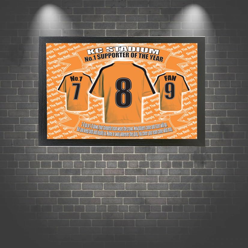 Hull Football Shirt Picture Gift