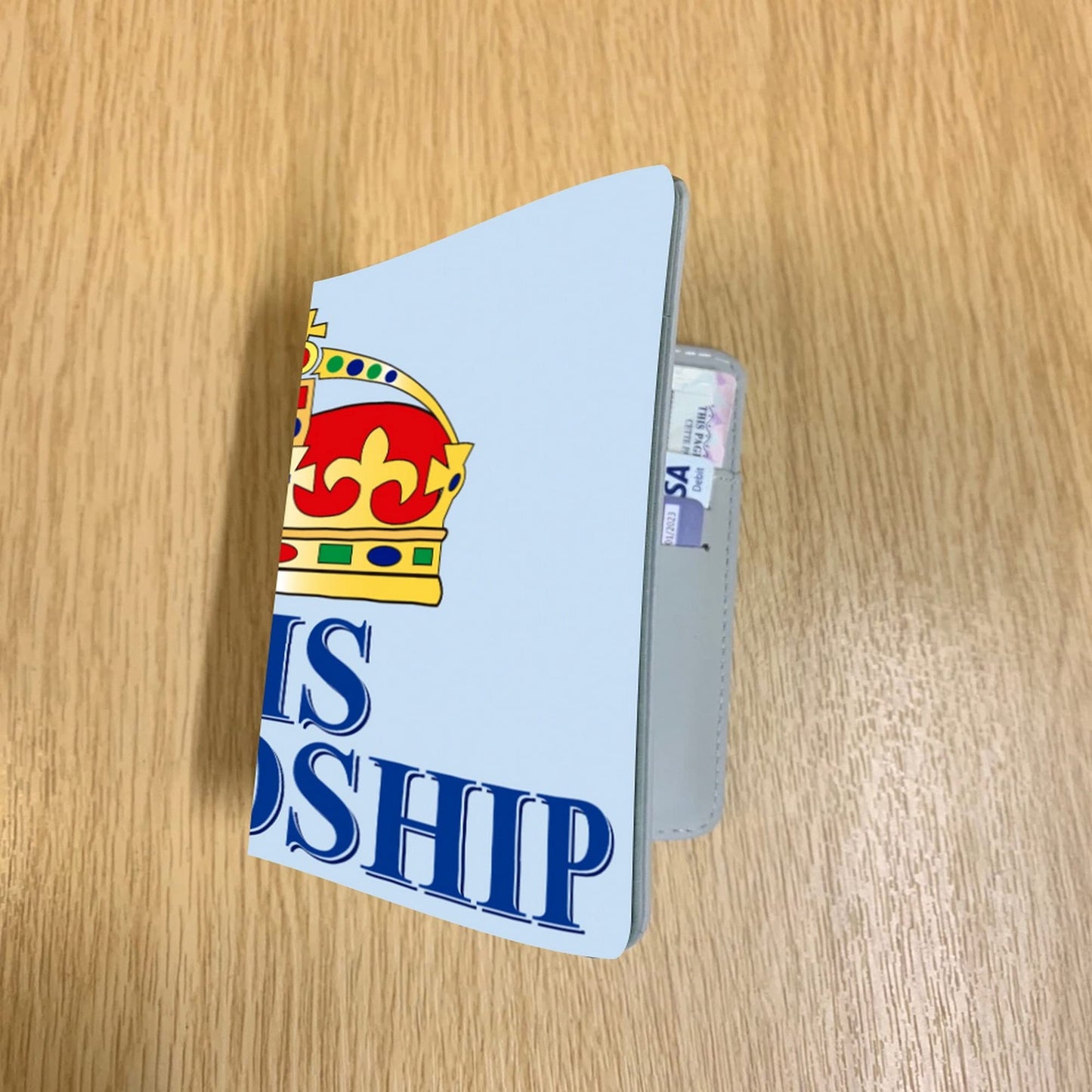 His Lordship Travel Passport Holder Case Gift Present
