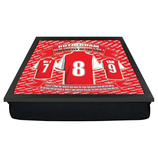 Rotherham Football Shirt Lap Tray Gift