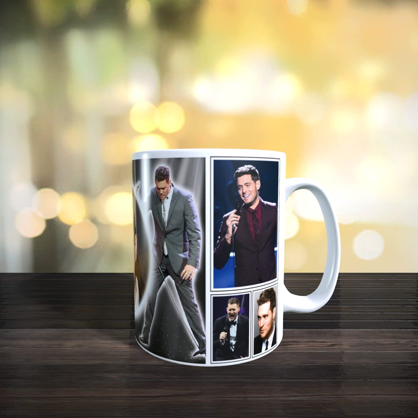 Michael Buble Icon Gift Mug with Sweets
