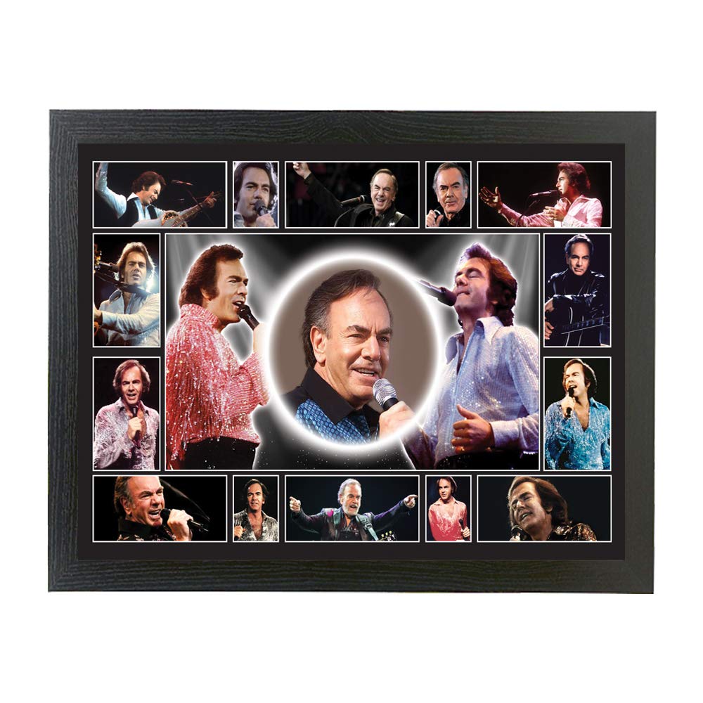 Diamond The-Jazz-Singer Celebrity Icon Lap Tray Neil, Multicolour, M (Dia_LT_NP1)