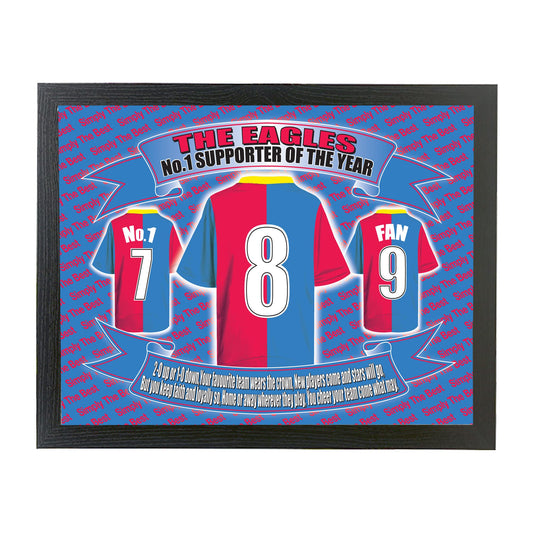 Crystal - The Glaziers Football Shirt Picture Gift