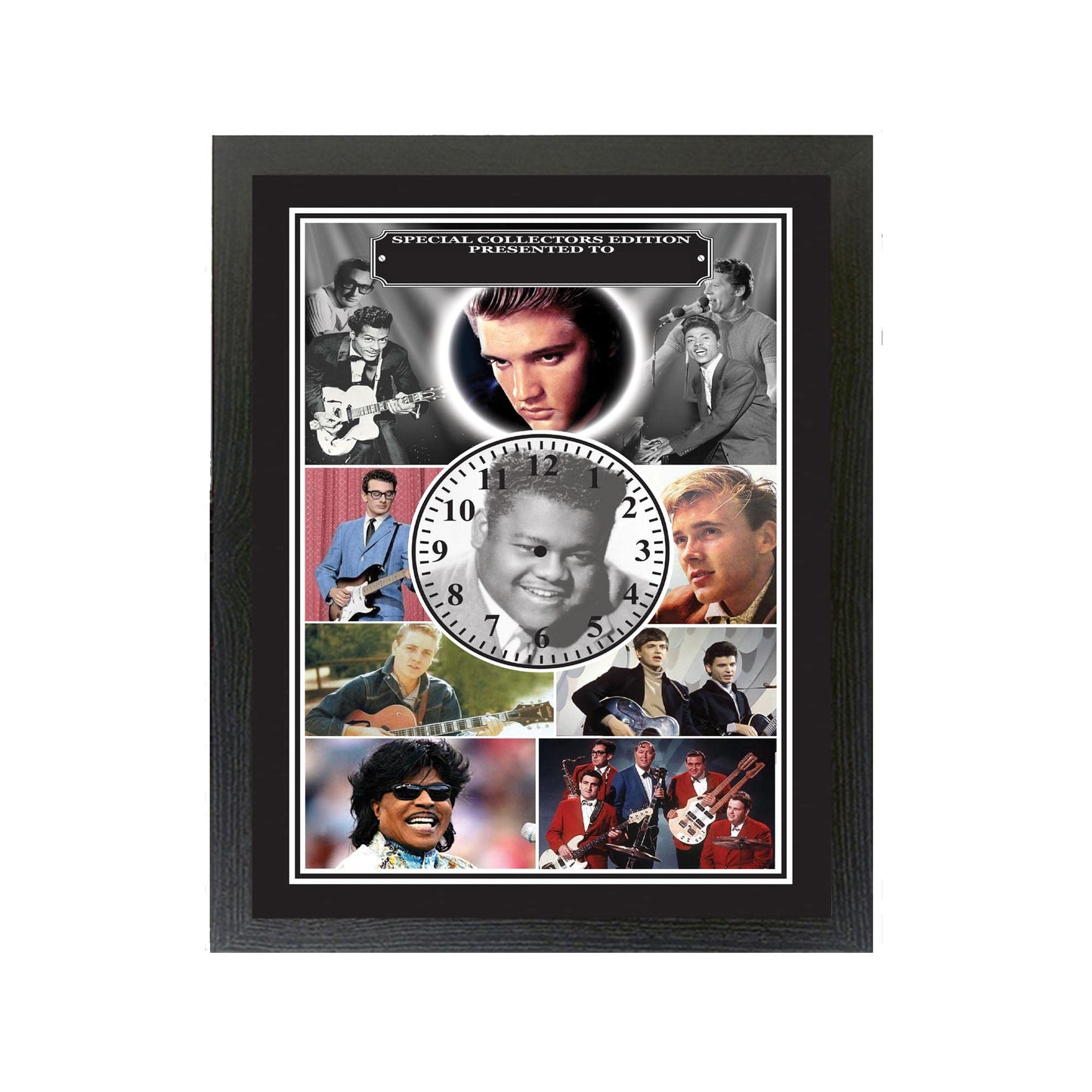 Rock n Roll Legends of the 50s & 60s Music Icon Personalised Wall Clock