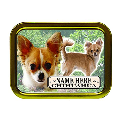Chihuahua Personalised Dog Breed Tobacco Tin & Products Gift