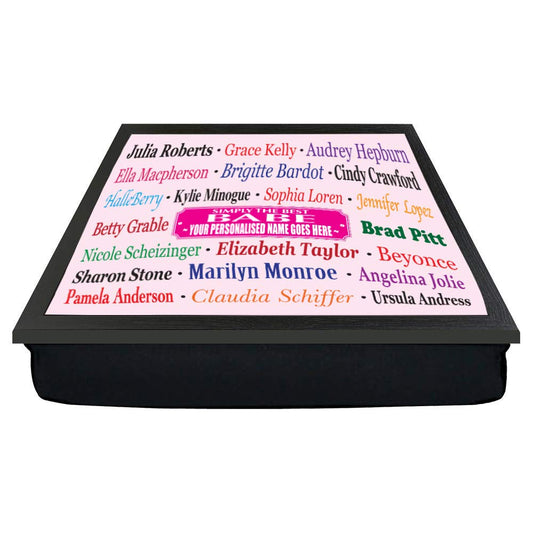 Simply The Best Babe Personalised Lap Tray Gift