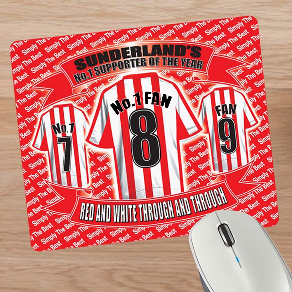 Sunderland Football Shirt Mouse Mat Gift