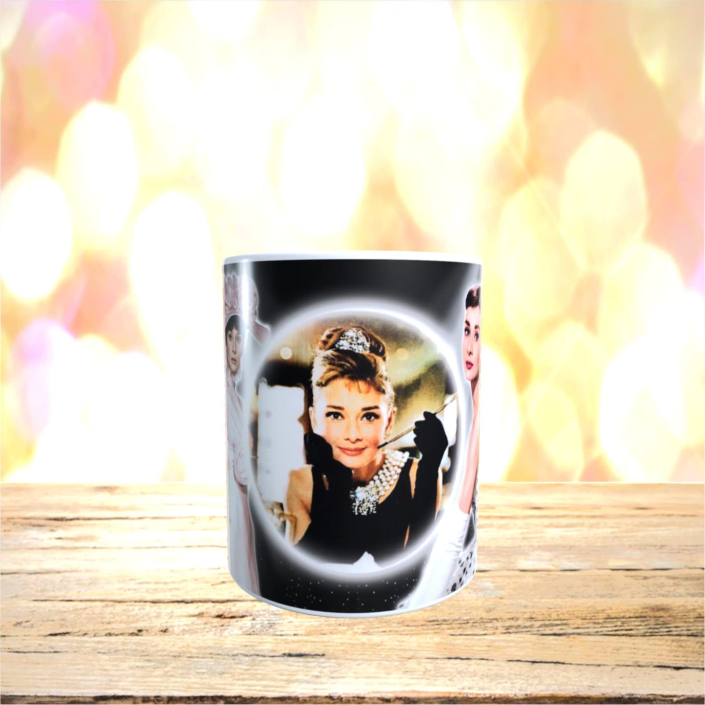Hepburn Celebrity Icon Mug Gift Movie Star*Audrey