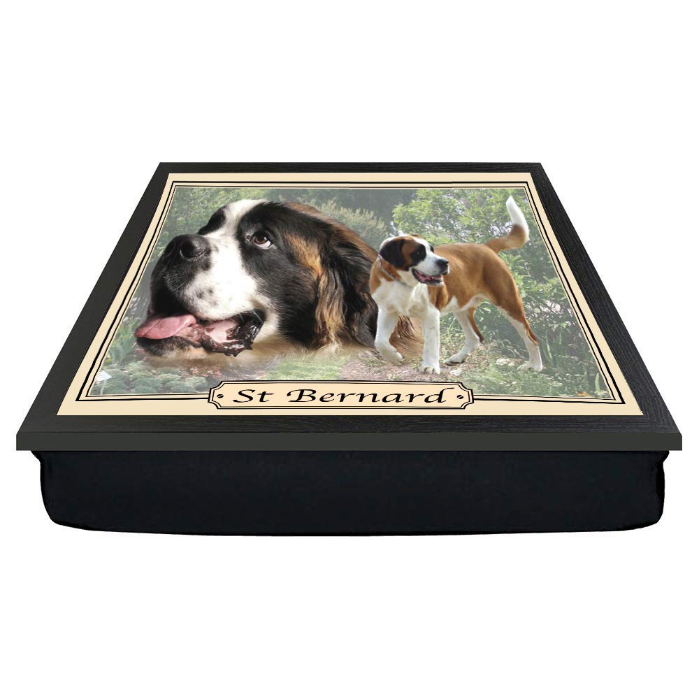 St Bernard Dog Breed Gift Lap Tray