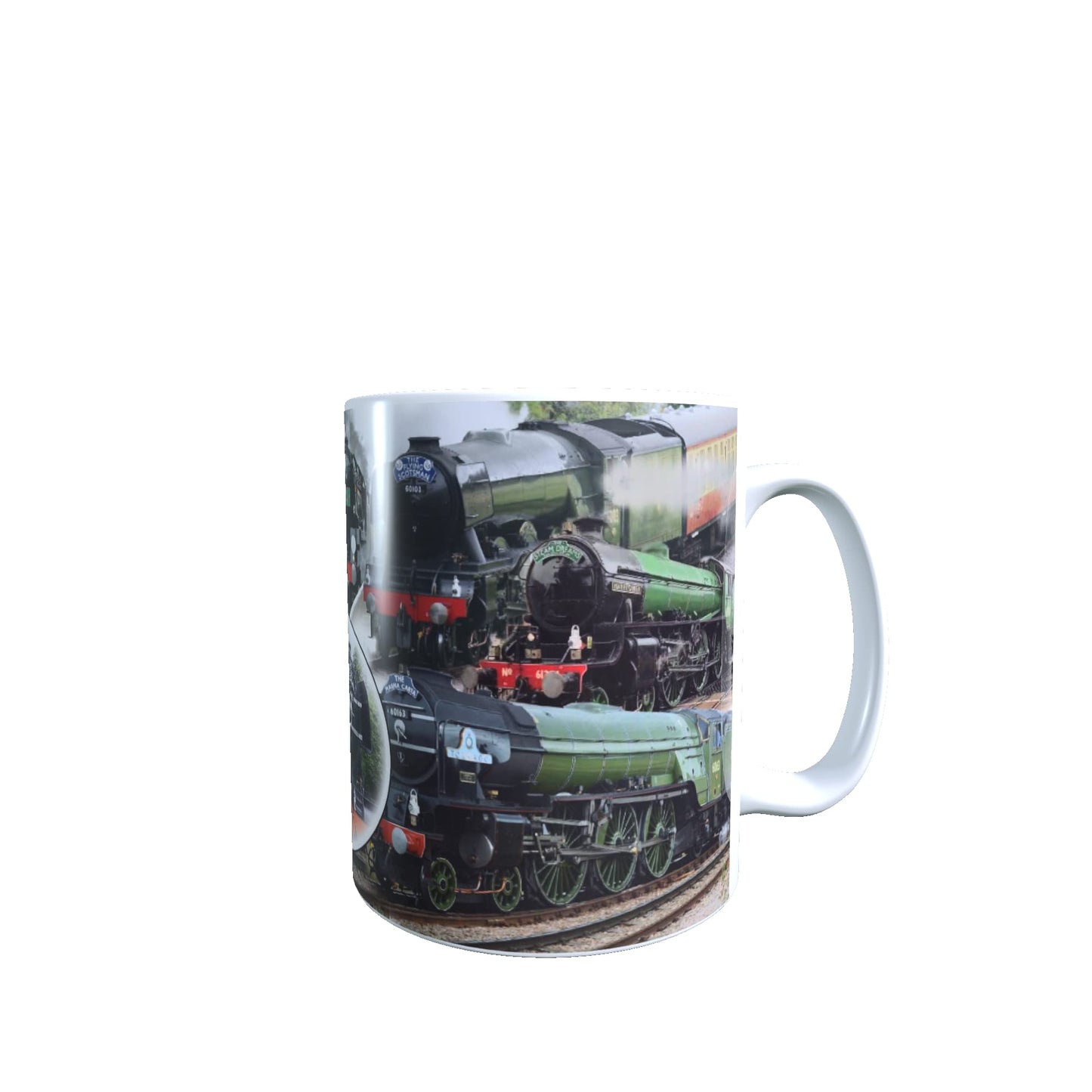 Classic Iconic Steam Locomotive Trains Mug Gift