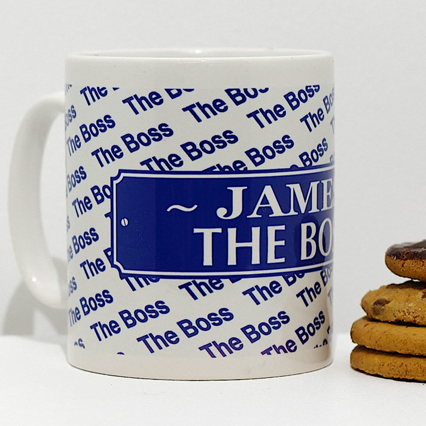 The Boss (Male) Personalised Ceramic Gift Mug