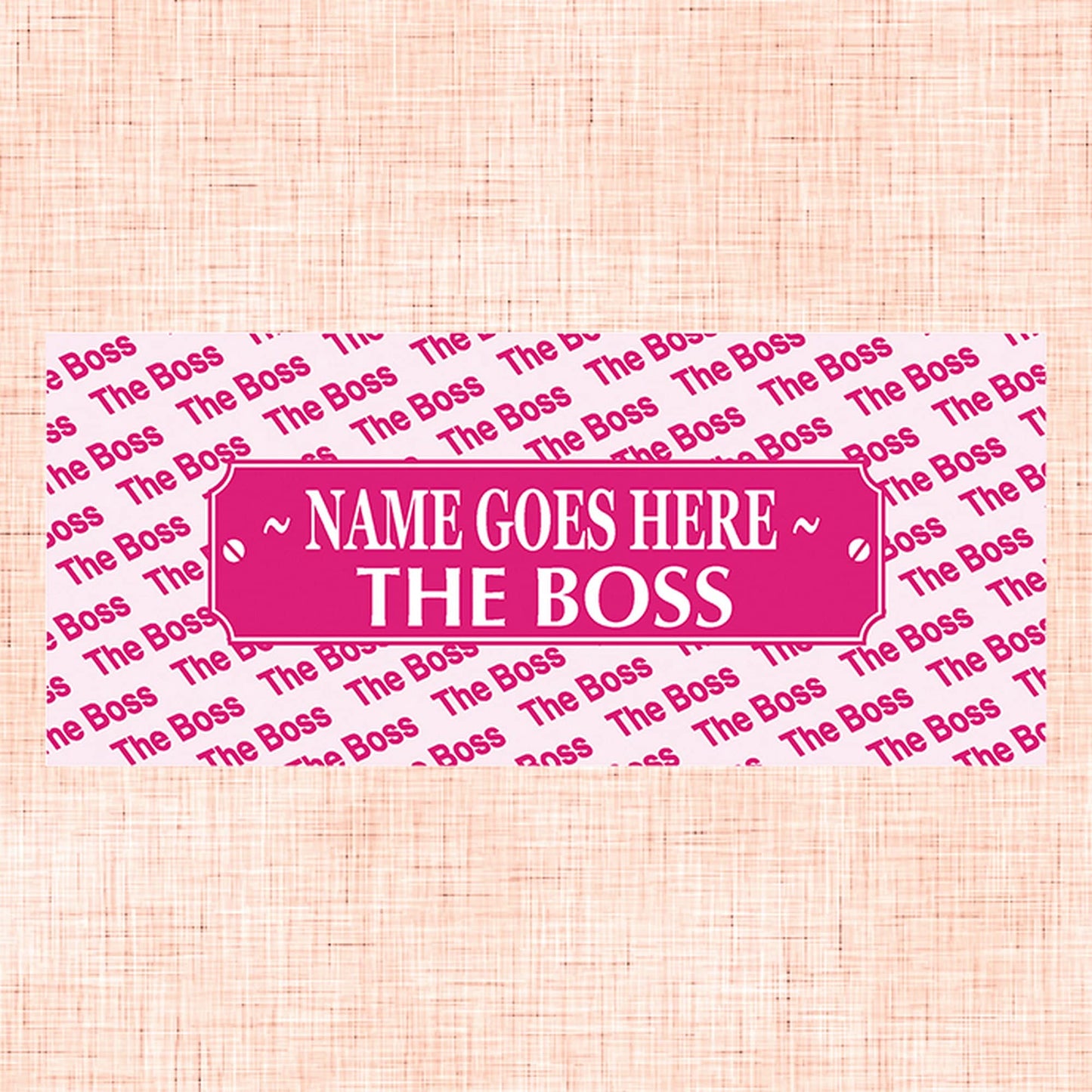 The Boss (Female) Personalised Ceramic Gift Mug