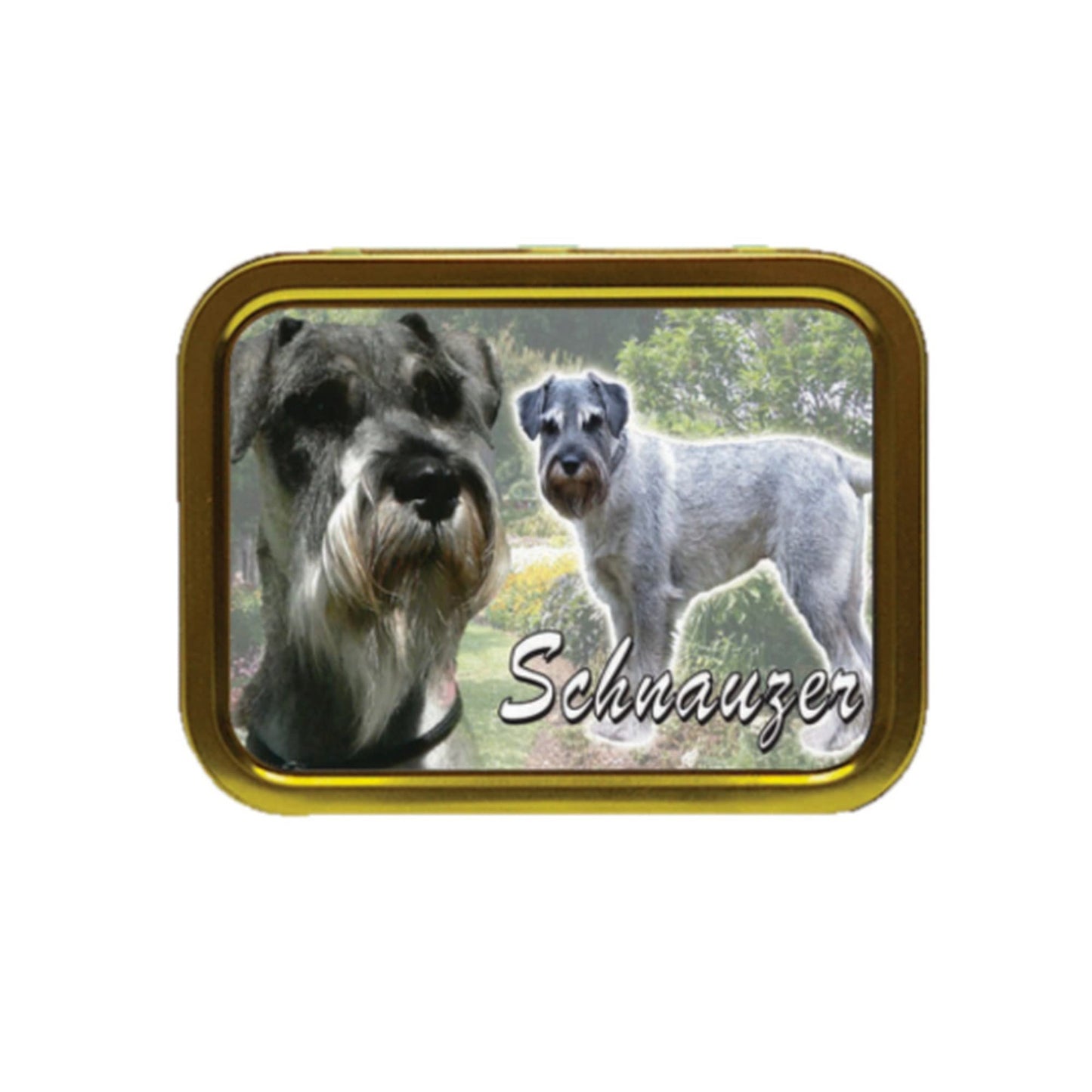 Schnauzer Dog Breed Tobacco Storage Tin & Products