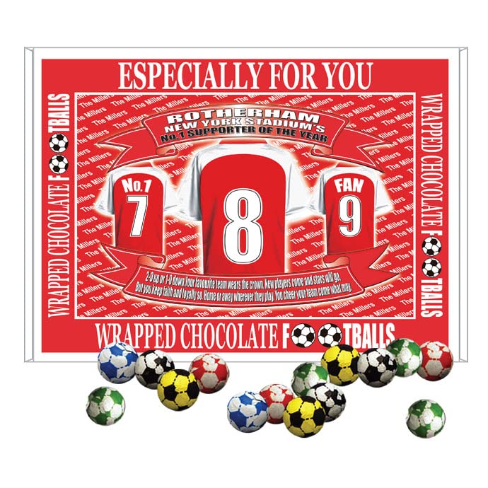Rotherham Football Shirt Gift Boxed Sweets
