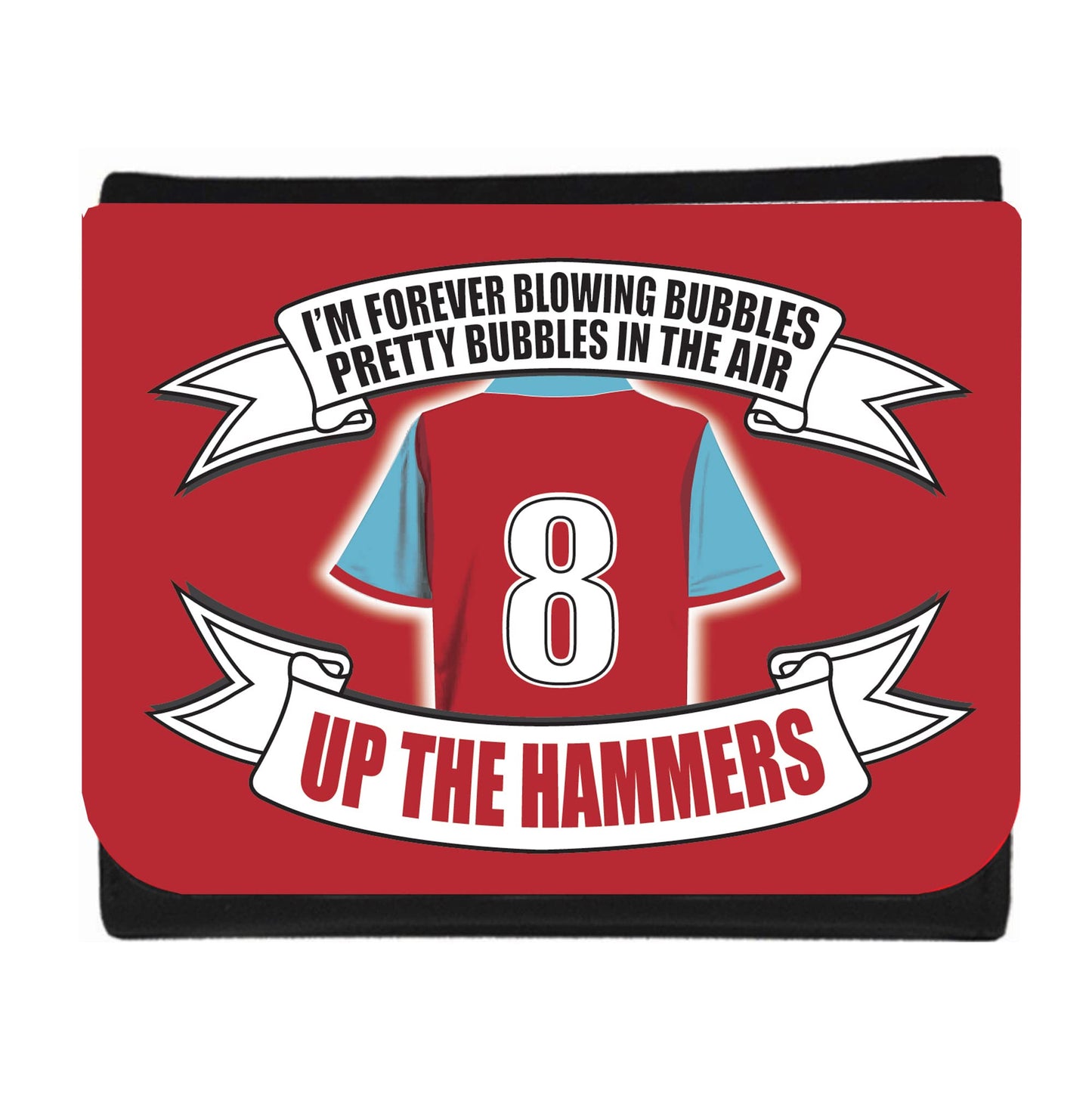 West H Utd Football Shirt Wallet Gift