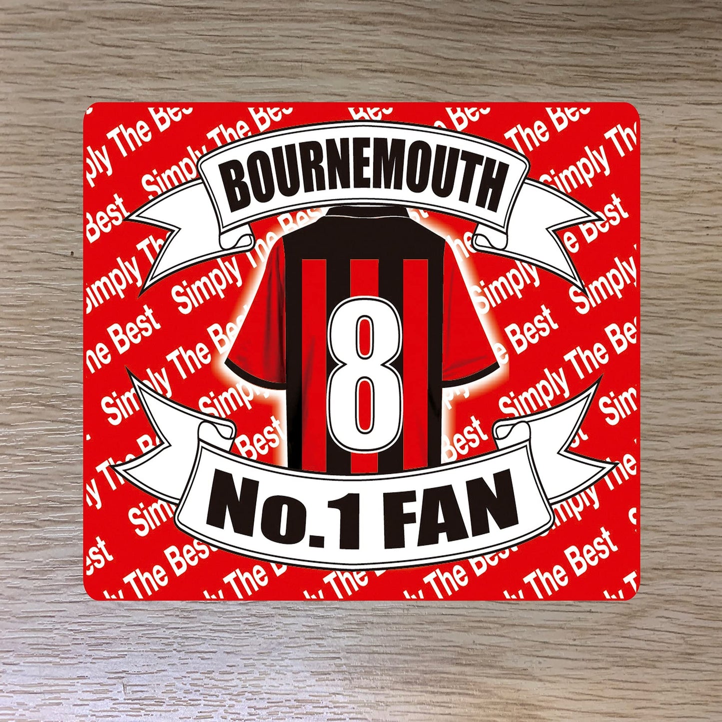 Bournemouth The Poppies Football Team Shirt Travel Passport Holder Case Gift Present