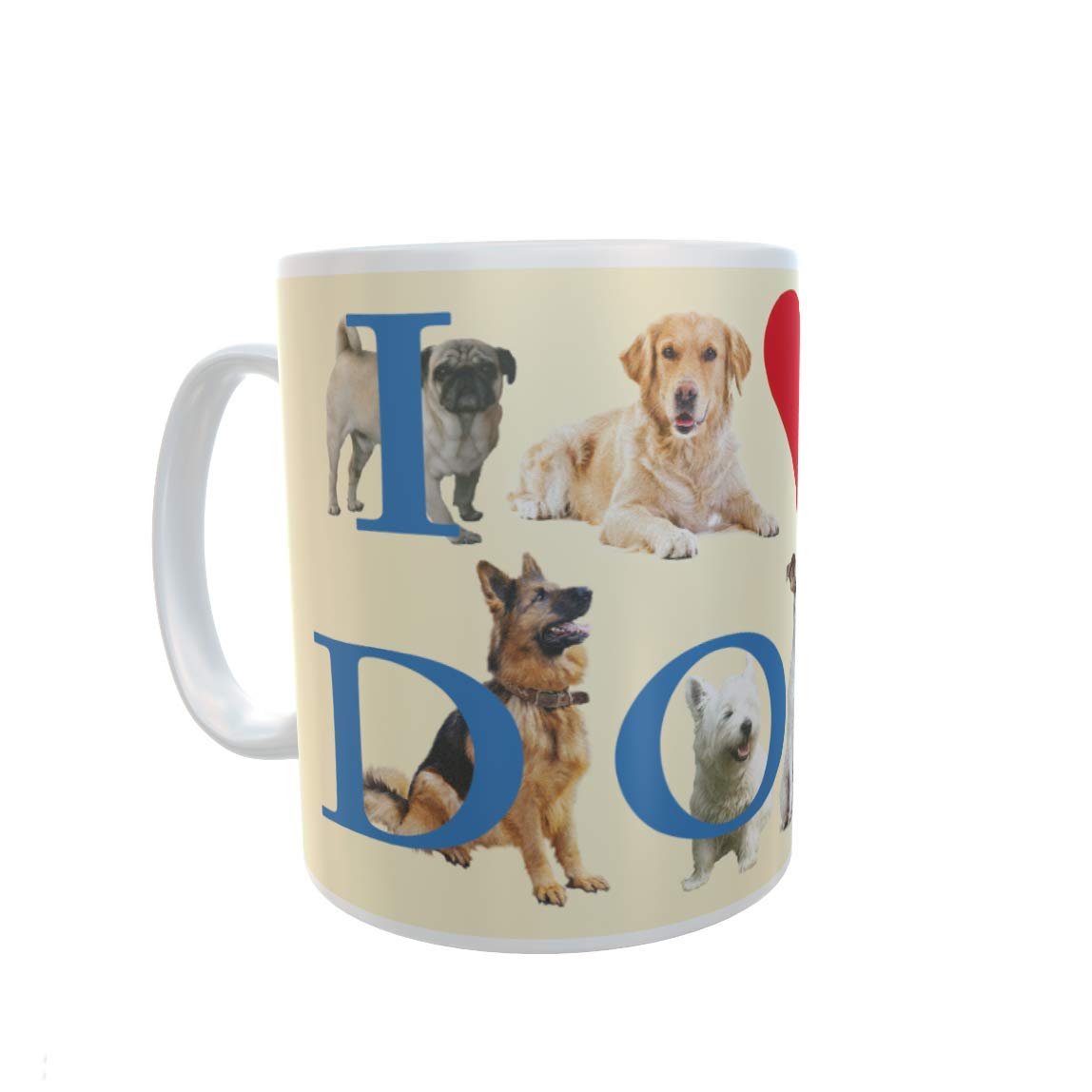 I Love Dogs Mug Gift