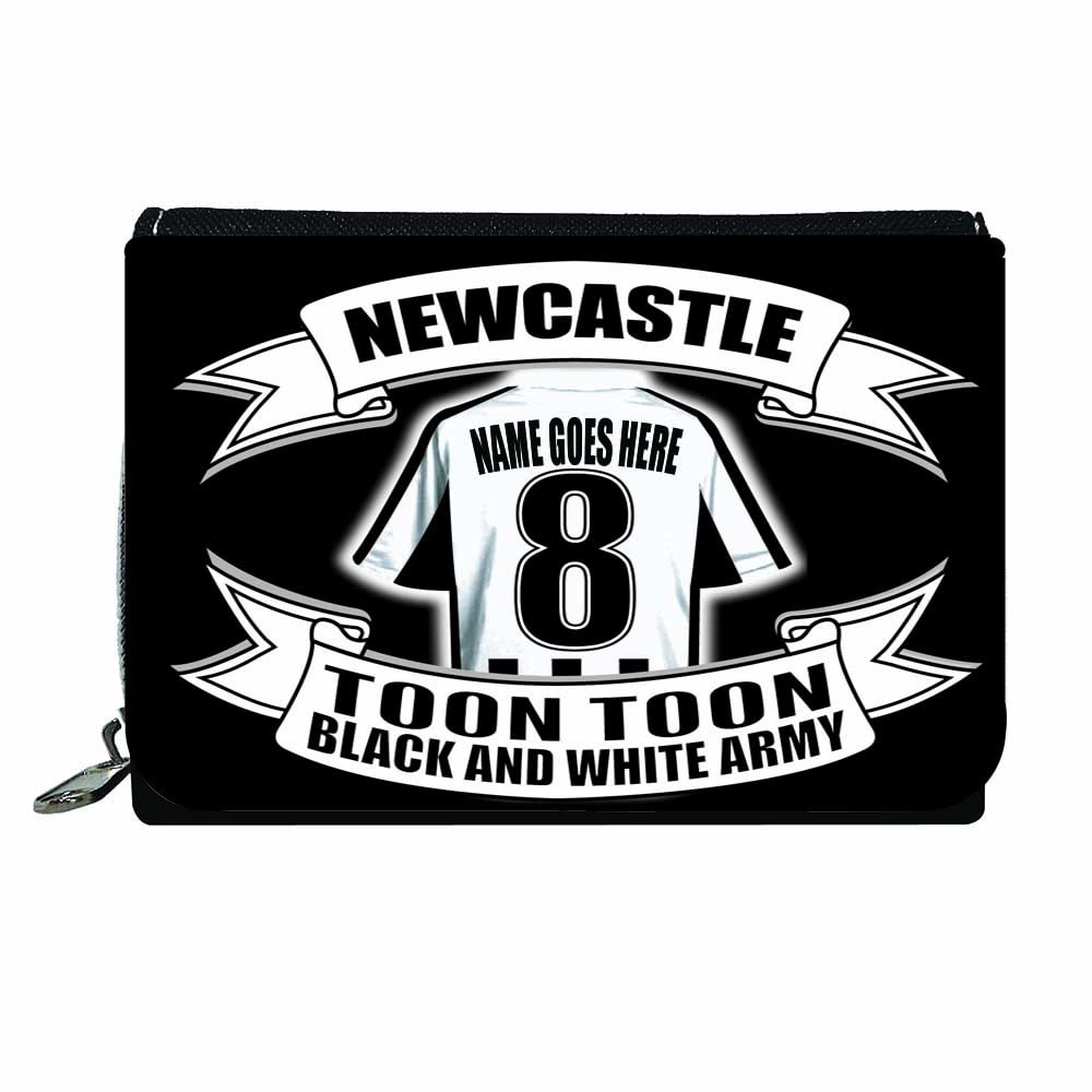 Newcastle Football Shirt Personalised Gift Purse