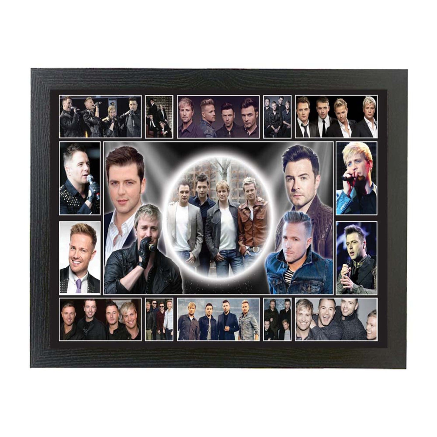 West 'Irish Boy Band' Life Music Icon Framed Wall Hanging Picture Gift