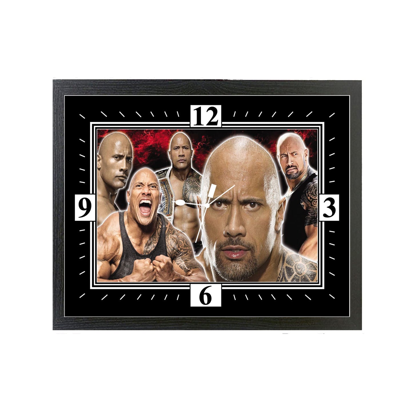 Dwayne Johnson Celebrity Icon Wall Clock Gift