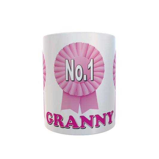 Simply The Best Granny Ceramic Rosette Gift Mug
