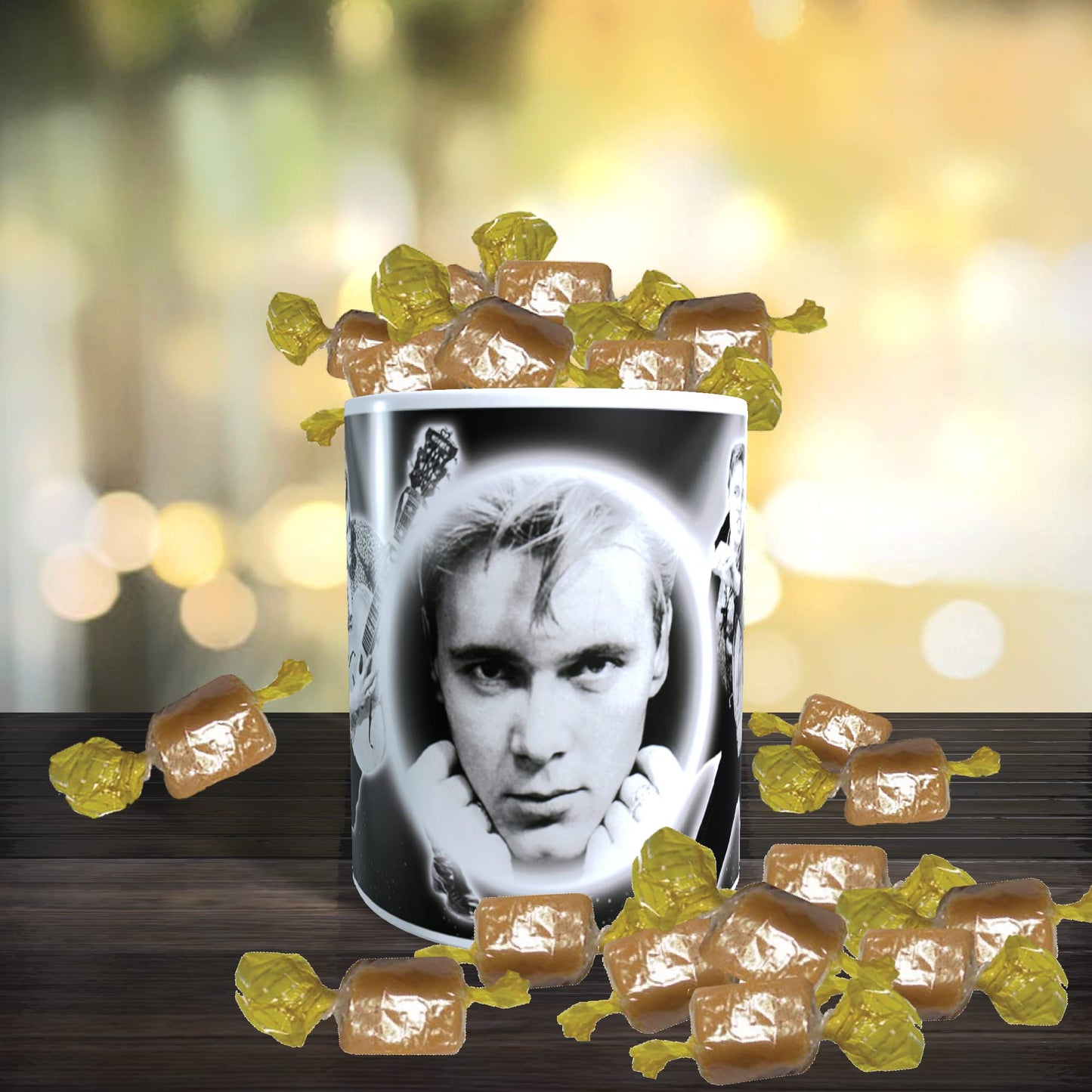 Billy Fury Icon Gift Mug with Sweets