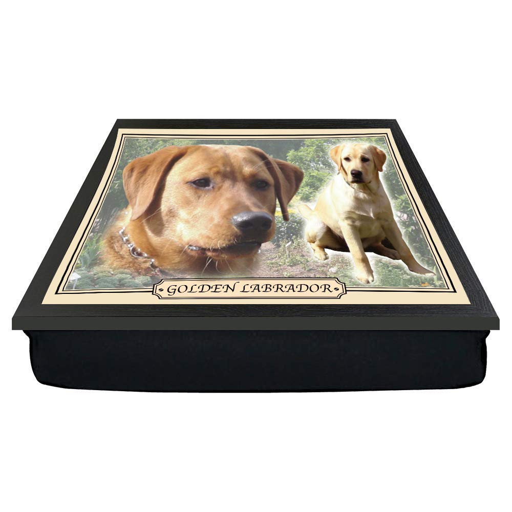 Golden Labrador Dog Breed Gift Lap Tray