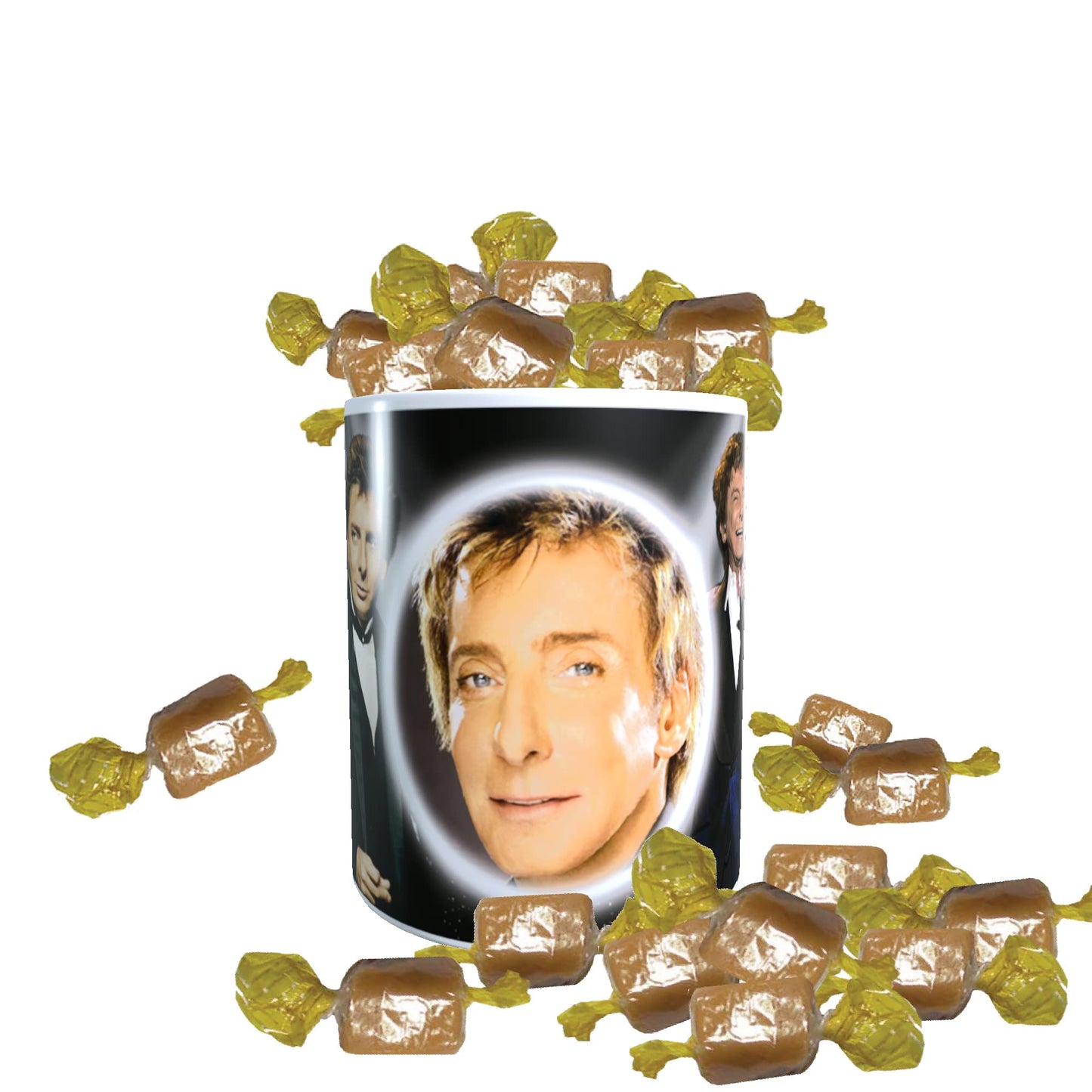 Manilow Icon Gift Mug with Sweets