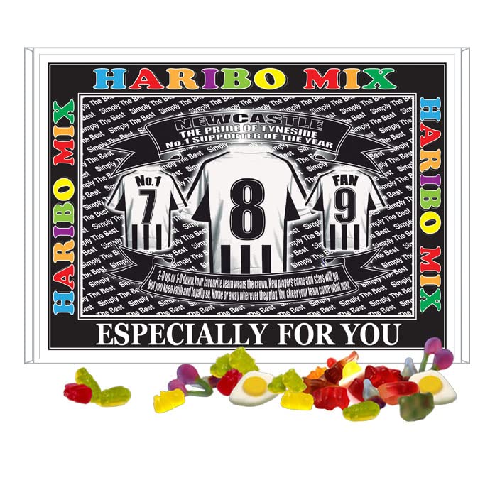 Newcastle Football Shirt Gift Boxed Sweets