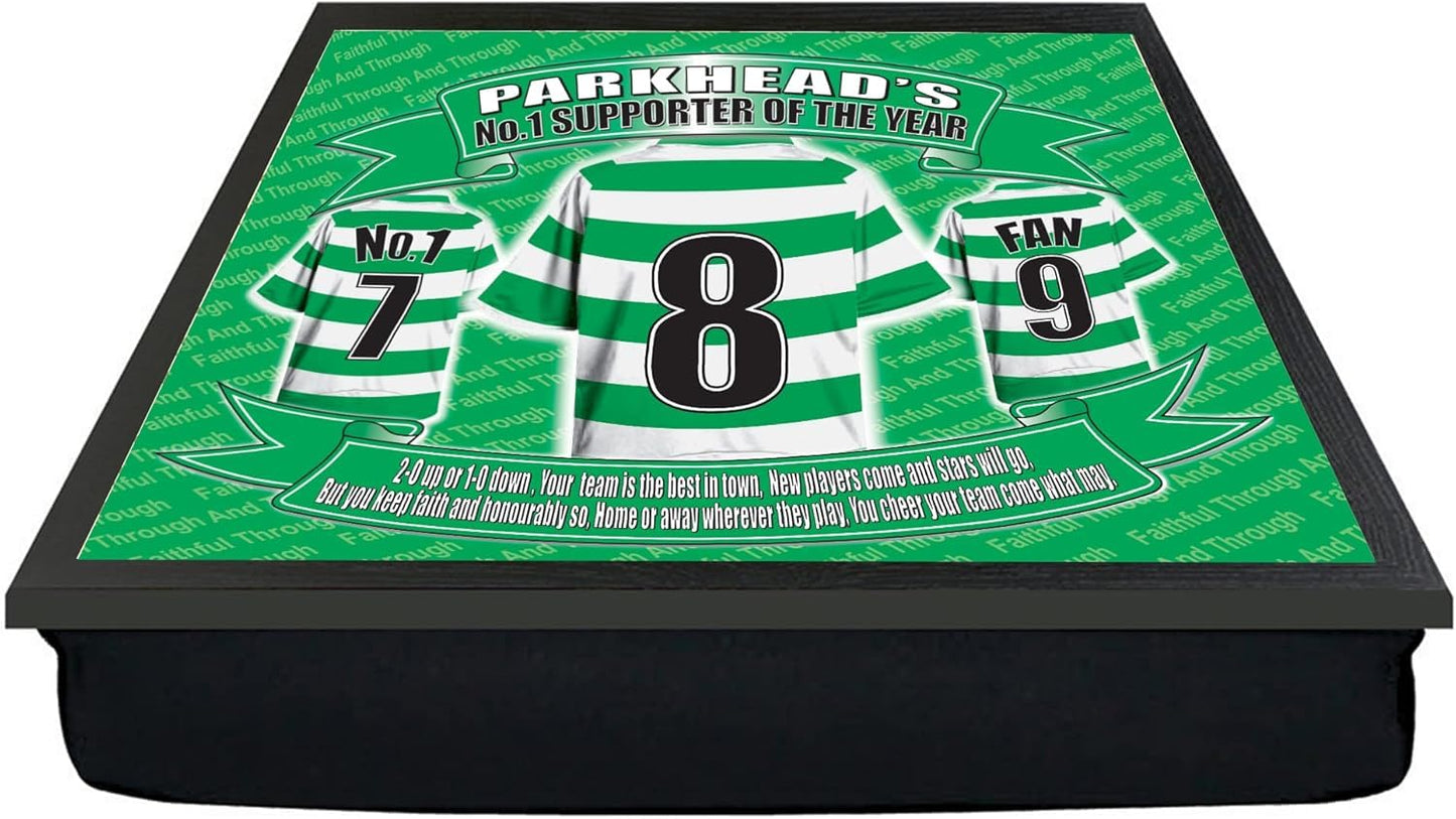 The Celts Football Club Shirt Lap Tray And Mug Gift Set