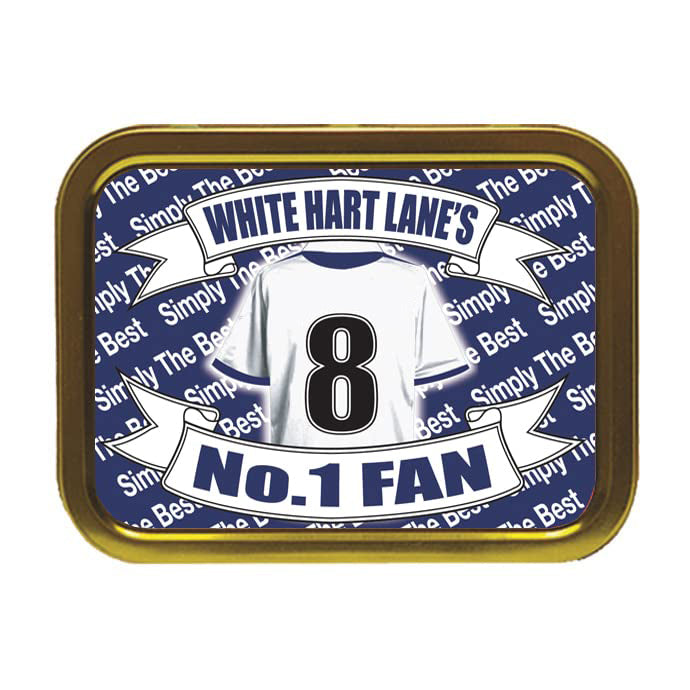 Tott Personalised Football Shirt Tobacco Storage Tin & Products Gift Present