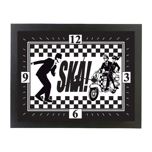 Ska Scooter & Dancer Gift Clock
