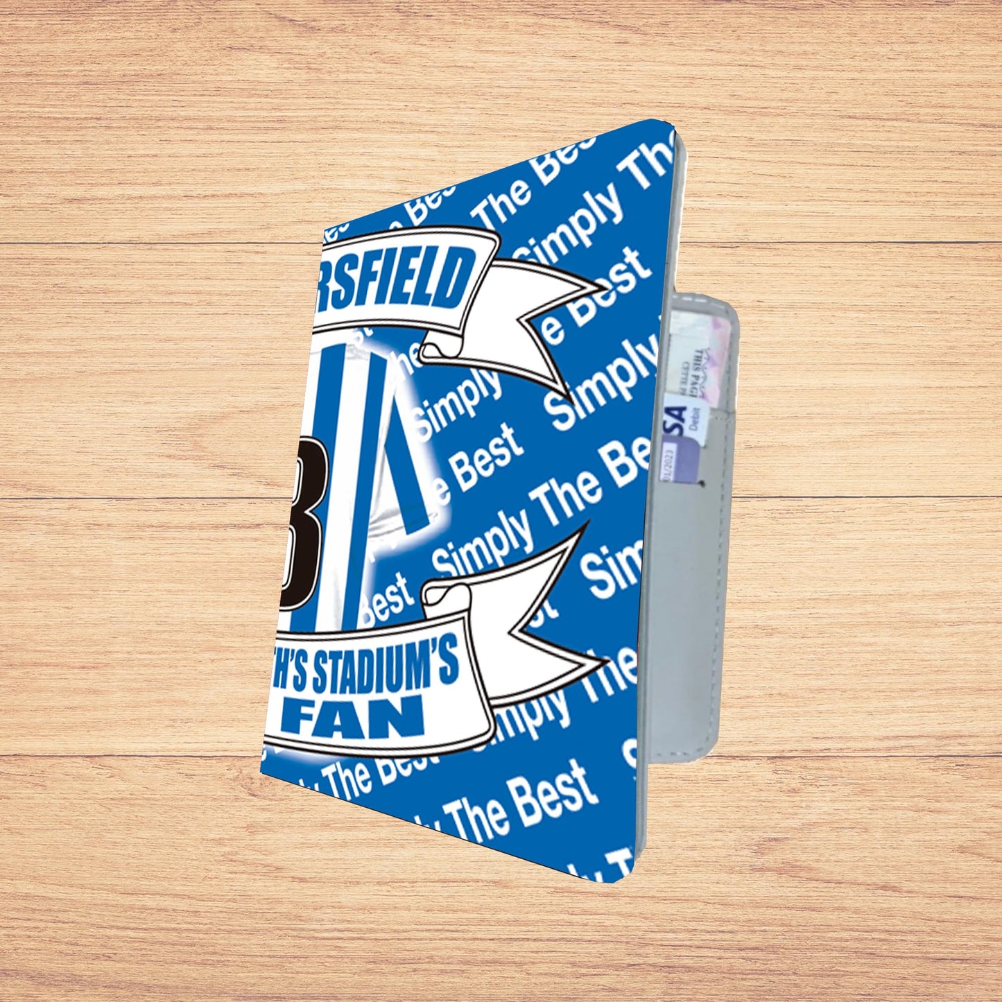 Huddersfield Football Shirt Travel Passport Holder Wallet Team Case Gift Present
