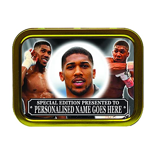 Anthony Joshua Personalised Icon Gift Tobacco Tin & Products Gift Set