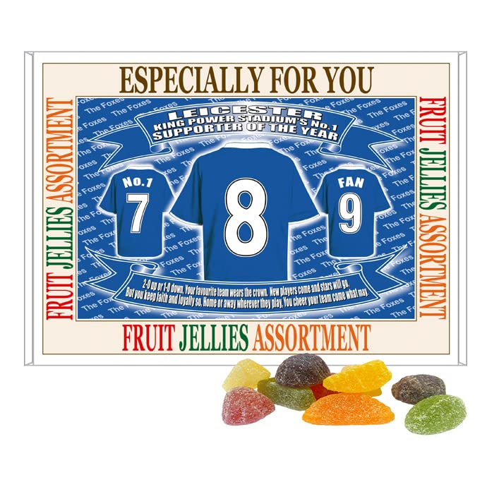 Leicester Football Shirt Gift Boxed Sweets