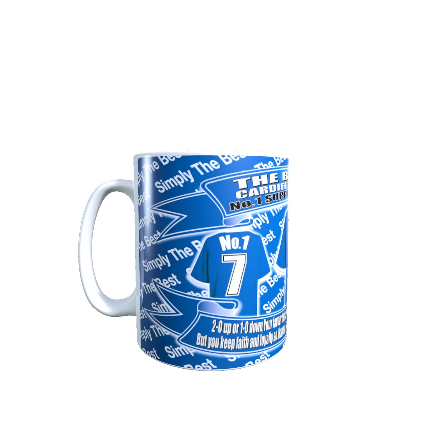 Cardiff Football Club Shirt Lap Tray And Mug Gift Set