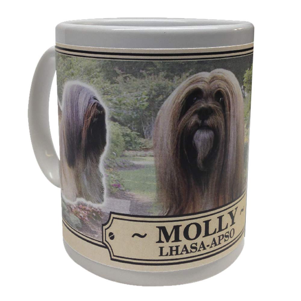 Lhasa Apso Personalised Dog Breed Gift Mug