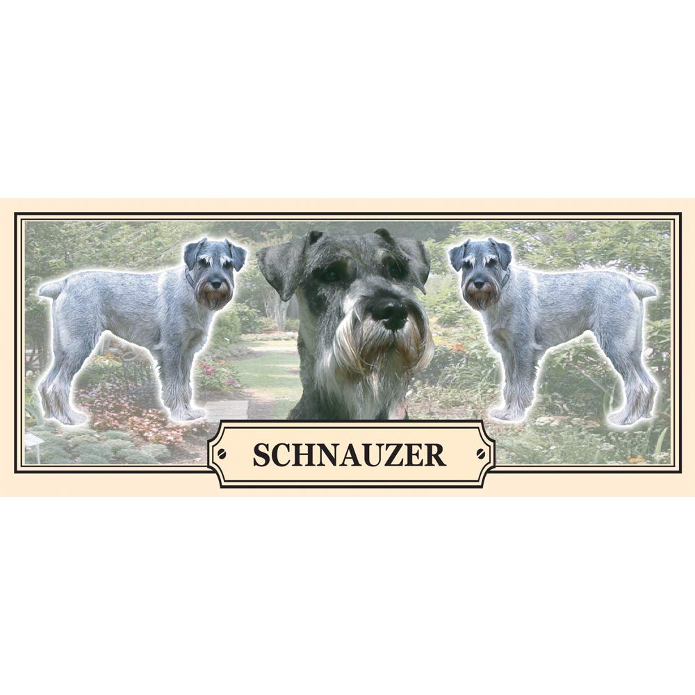 Schnauzer Dog Breed Gift Mug with Treats