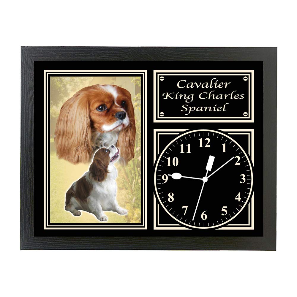 Cavalier King Charles Spaniel Dog Breed Gift Clock
