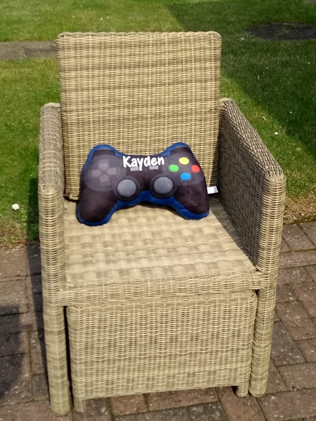 Game Controller Shaped Gaming Personalised Cushion Gift