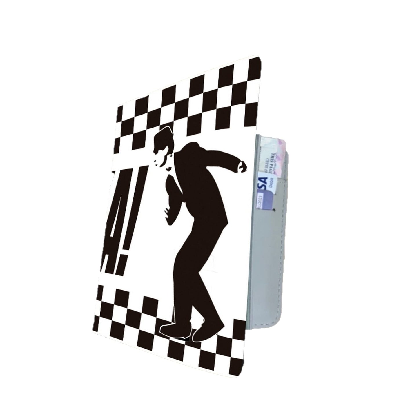 Ska Dancer Travel Passport Case Holder Gift