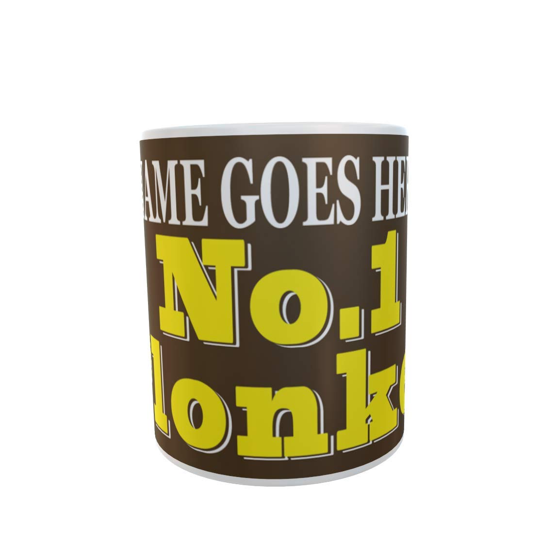 No. 1 Plonker Personalised Ceramic Gift Mug