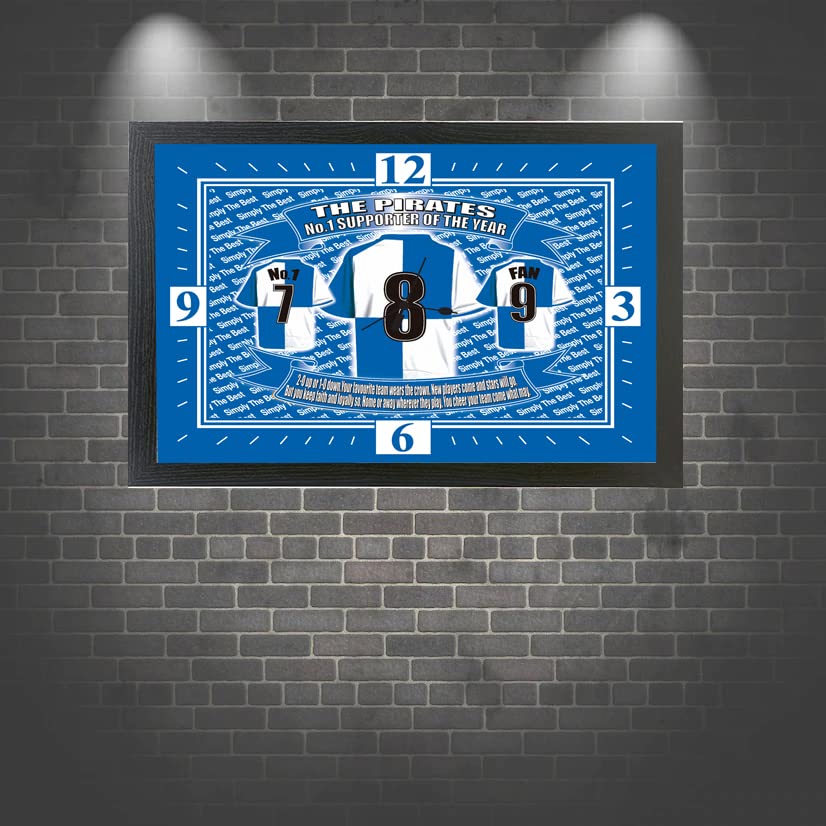 Bristol R Football Shirt Clock Gift Present