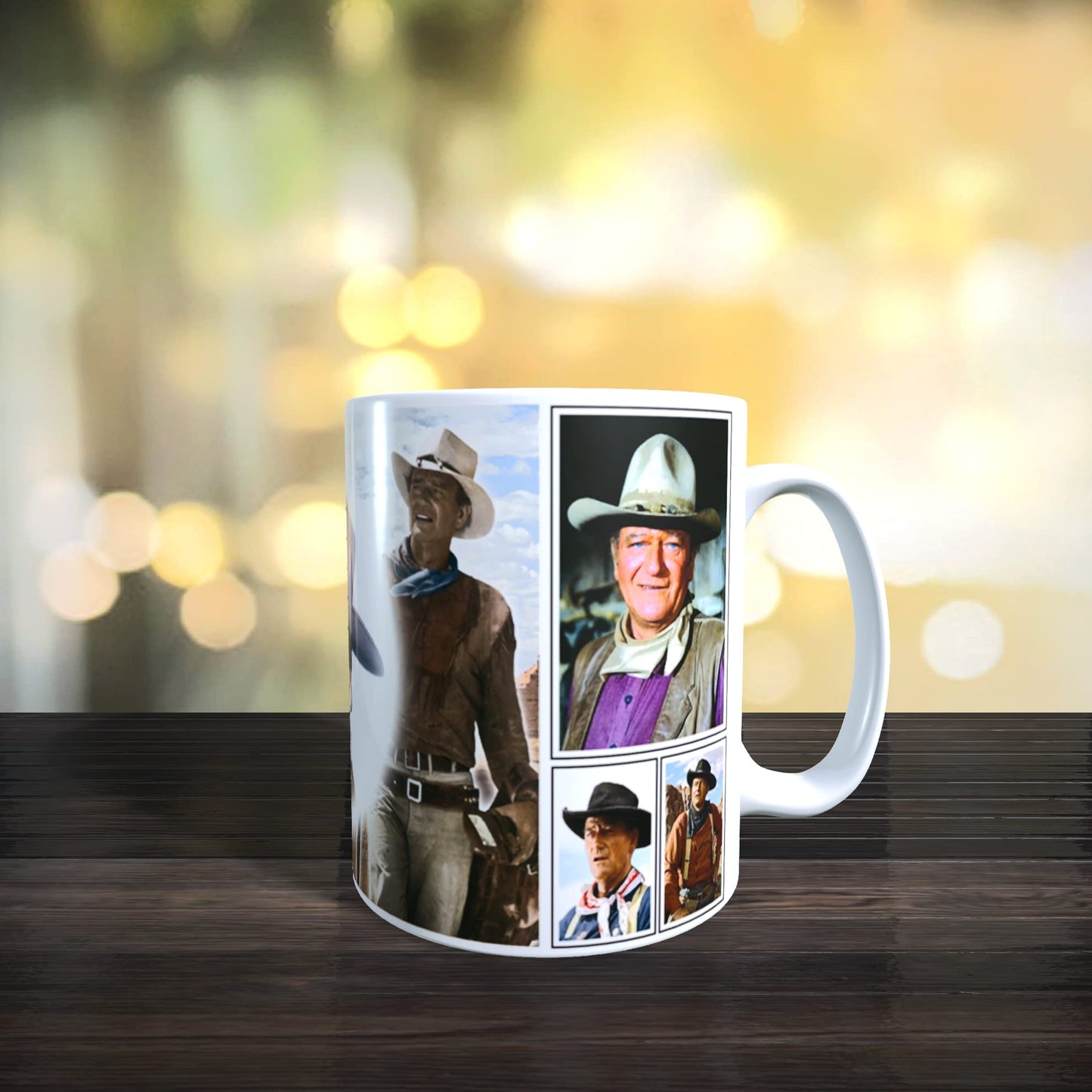 John Wayne Icon Gift Mug with Sweets