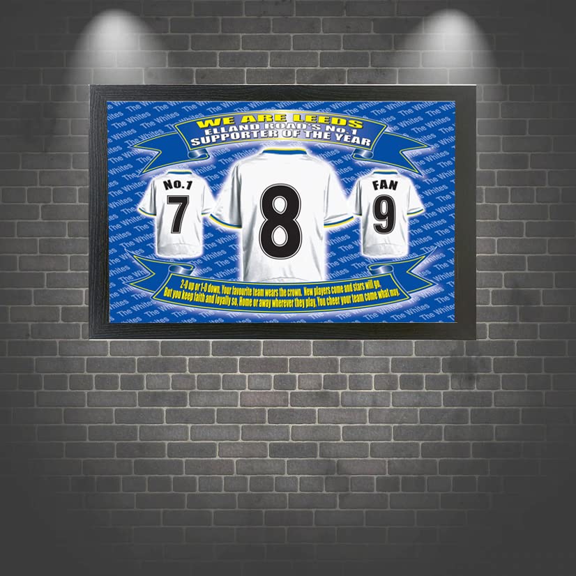 Leeds U Football Shirt Picture Gift