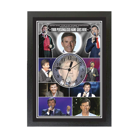 Daniel O'Donnell Personalised Icon Gift Clock