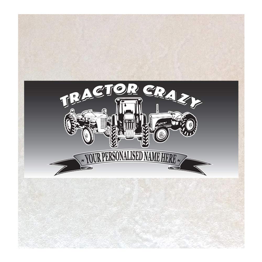 Tractor Crazy Personalised Hobby Gift Mug